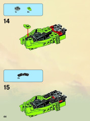 LEGO 9455 instructions page 44 – build guide