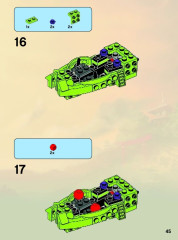 LEGO 9455 instructions page 45 – build guide