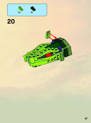 LEGO 9455 instructions page 47 – build guide