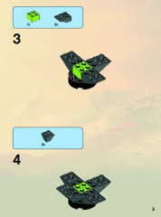 LEGO 9455 instructions page 5 – build guide