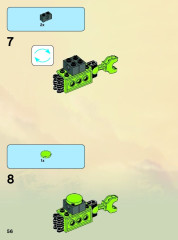 LEGO 9455 instructions page 56 – build guide