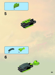 LEGO 9455 instructions page 63 – build guide