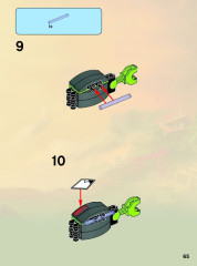 LEGO 9455 instructions page 65 – build guide