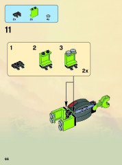 LEGO 9455 instructions page 66 – build guide