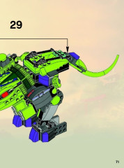 LEGO 9455 instructions page 71 – build guide
