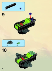 LEGO 9455 instructions page 8 – build guide