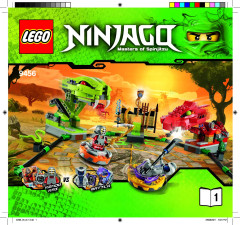 LEGO 9456 instructions page 1 – build guide