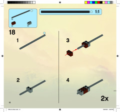 LEGO 9456 instructions page 12 – build guide