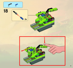 LEGO 9456 instructions page 11 – build guide