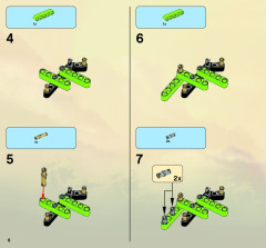 LEGO 9456 instructions page 6 – build guide