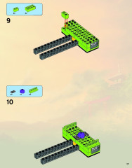 LEGO 9457 instructions page 17 – build guide