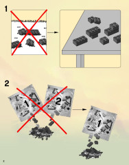 LEGO 9457 instructions page 2 – build guide