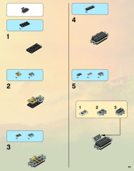 LEGO 9457 instructions page 45 – build guide