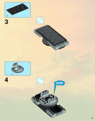 LEGO 9457 instructions page 5 – build guide