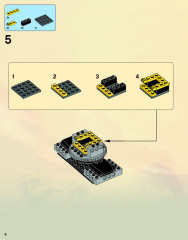 LEGO 9457 instructions page 6 – build guide