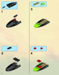 LEGO 9457 instructions page 8 – build guide