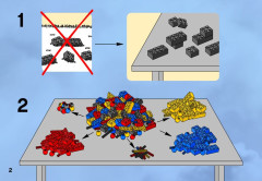 LEGO 9461 instructions page 2 – build guide