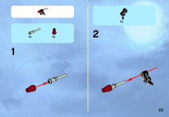 LEGO 9461 instructions page 23 – build guide