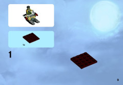 LEGO 9461 instructions page 9 – build guide