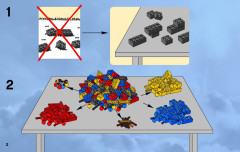 LEGO 9462 instructions page 2 – build guide