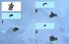 LEGO 9462 instructions page 4 – build guide