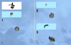 LEGO 9462 instructions page 6 – build guide