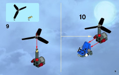 LEGO 9462 instructions page 9 – build guide