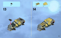 LEGO 9463 instructions page 11 – build guide