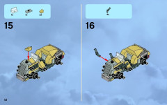 LEGO 9463 instructions page 12 – build guide