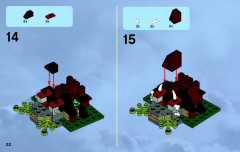 LEGO 9463 instructions page 22 – build guide