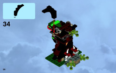 LEGO 9463 instructions page 38 – build guide