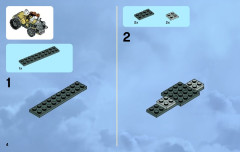 LEGO 9463 instructions page 4 – build guide
