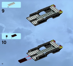 LEGO 9464 instructions page 10 – build guide