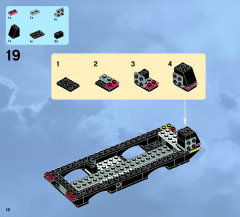 LEGO 9464 instructions page 18 – build guide