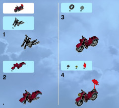 LEGO 9464 instructions page 4 – build guide