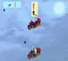 LEGO 9464 instructions page 5 – build guide