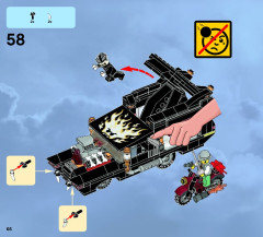 LEGO 9464 instructions page 66 – build guide