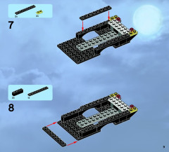 LEGO 9464 instructions page 9 – build guide