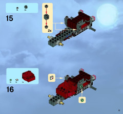 LEGO 9465 instructions page 11 – build guide
