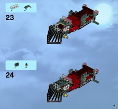 LEGO 9465 instructions page 15 – build guide