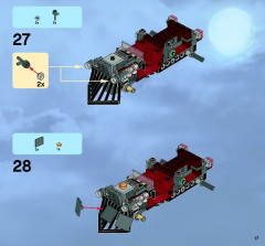 LEGO 9465 instructions page 17 – build guide