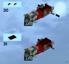 LEGO 9465 instructions page 19 – build guide