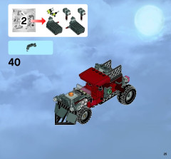 LEGO 9465 instructions page 25 – build guide