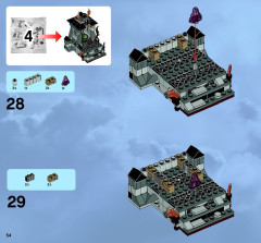 LEGO 9465 instructions page 54 – build guide