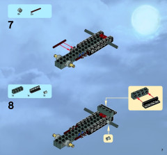 LEGO 9465 instructions page 7 – build guide