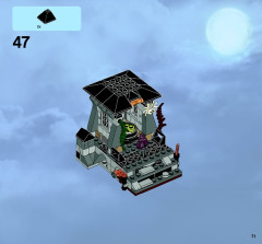 LEGO 9465 instructions page 71 – build guide