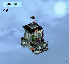 LEGO 9465 instructions page 73 – build guide