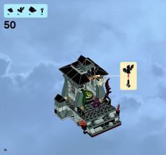 LEGO 9465 instructions page 74 – build guide