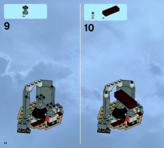 LEGO 9466 instructions page 10 – build guide