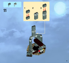 LEGO 9466 instructions page 11 – build guide